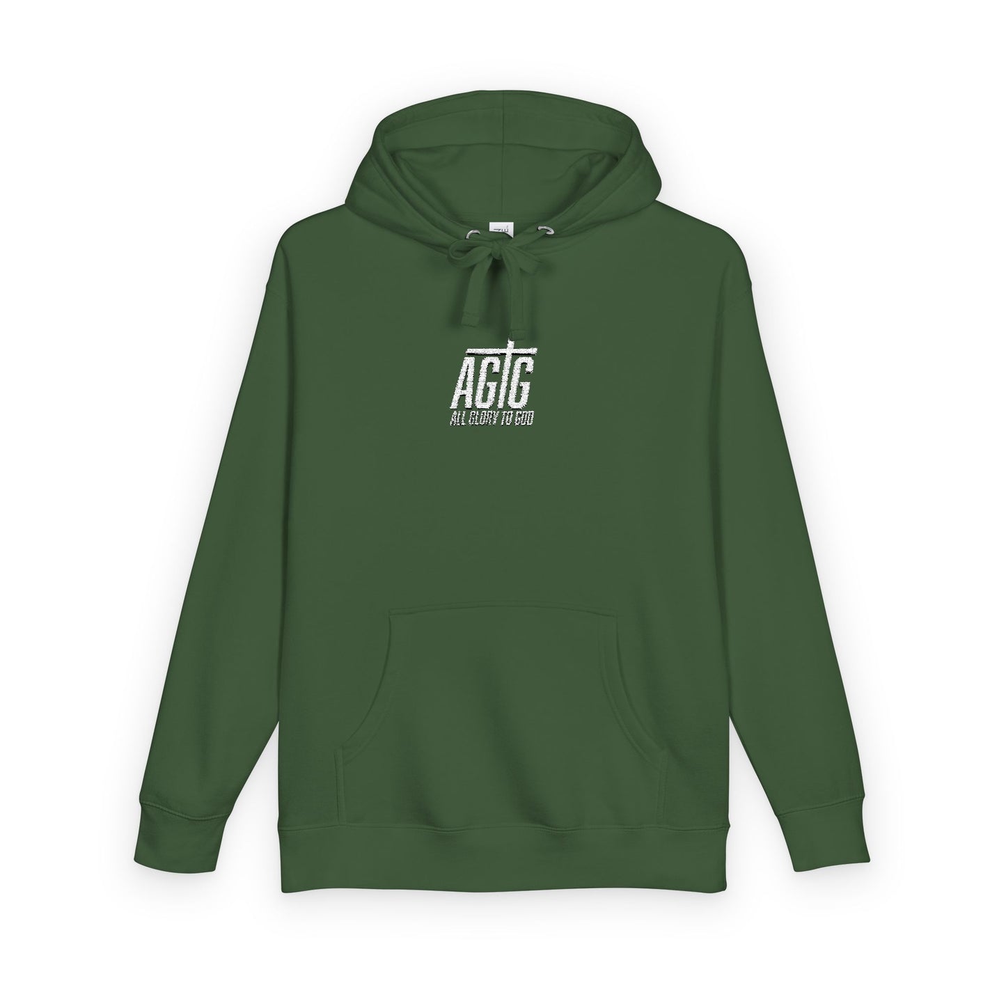 ALL GLORY TO GOD EMBROIDERED HOODIE