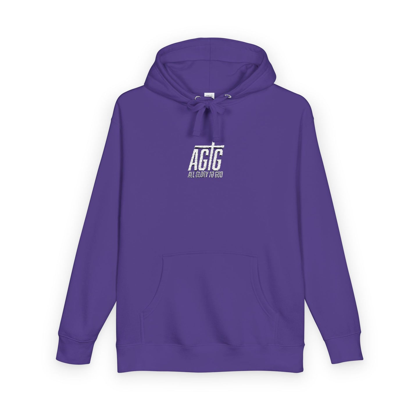 ALL GLORY TO GOD EMBROIDERED HOODIE