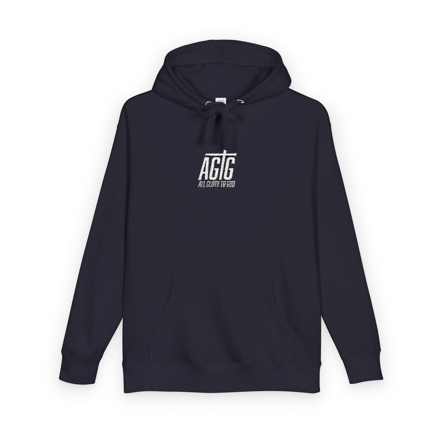 ALL GLORY TO GOD EMBROIDERED HOODIE