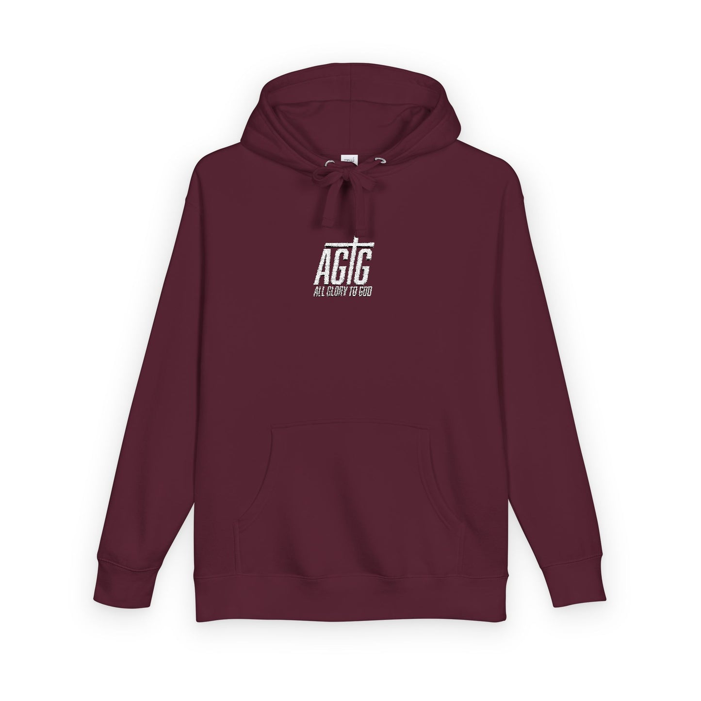 ALL GLORY TO GOD EMBROIDERED HOODIE