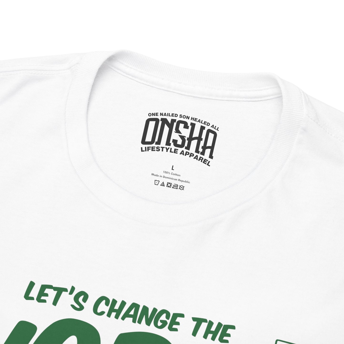 CHANGE THE WORLD TEE
