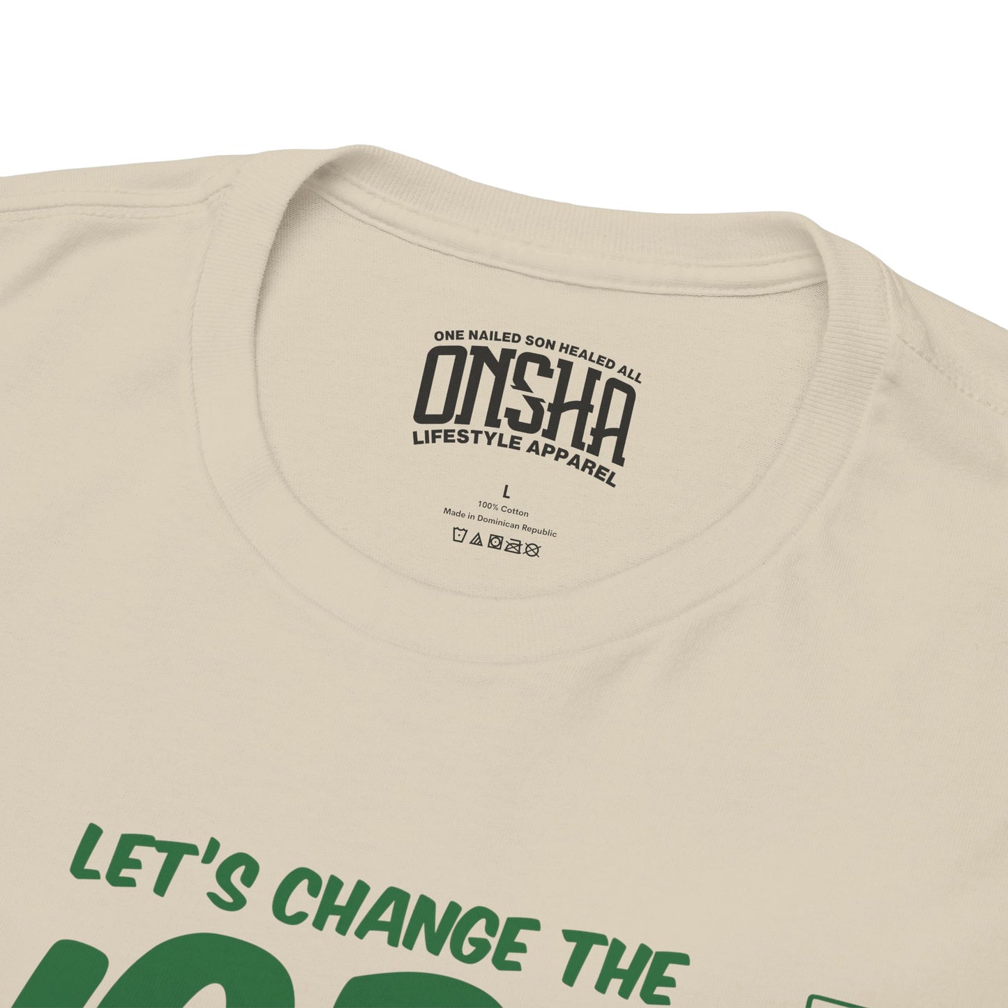 CHANGE THE WORLD TEE