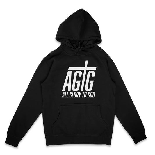 ALL GLORY TO GOD HOODIE (BLACK)