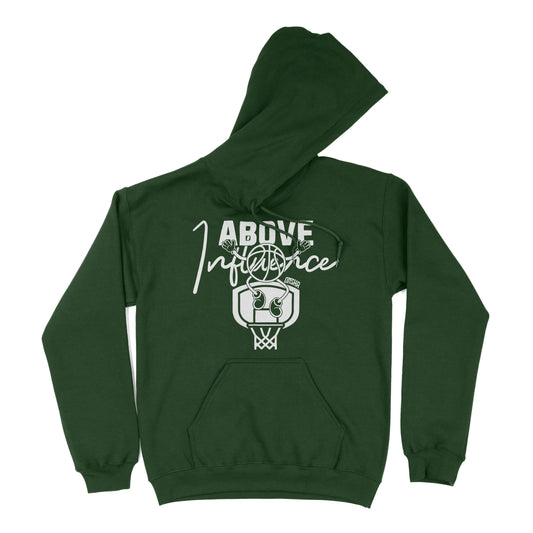 ABOVE THE INFLUENCE HOODIE (FOREST GREEN)