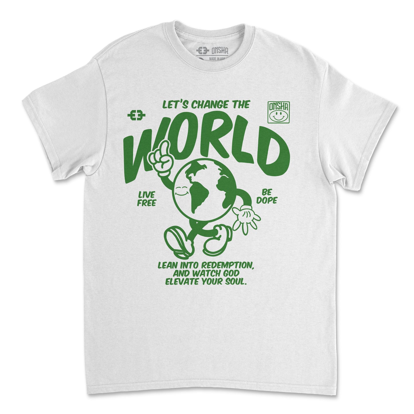 CHANGE THE WORLD TEE