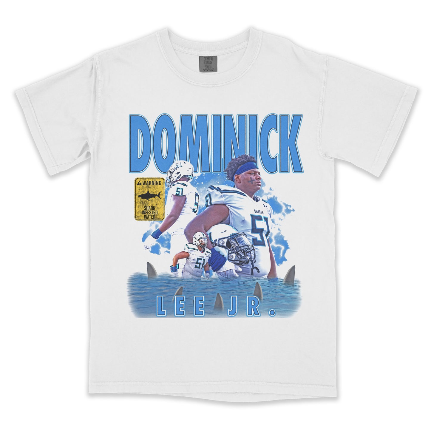 DOM LEE SHARK TEE