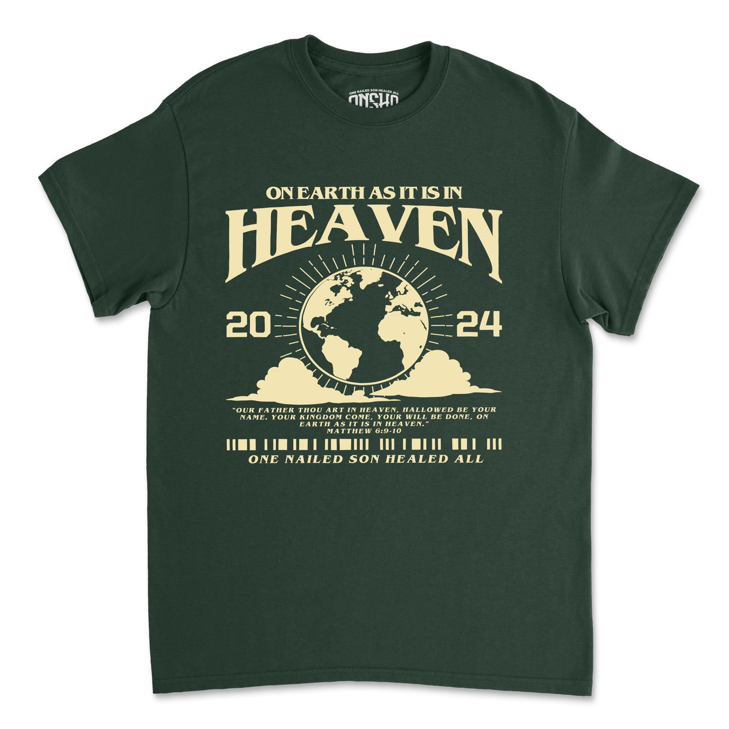 HEAVEN TEE (FOREST GREEN)