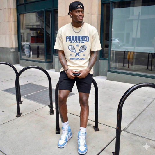 SERVING GRACE TENNIS TEE