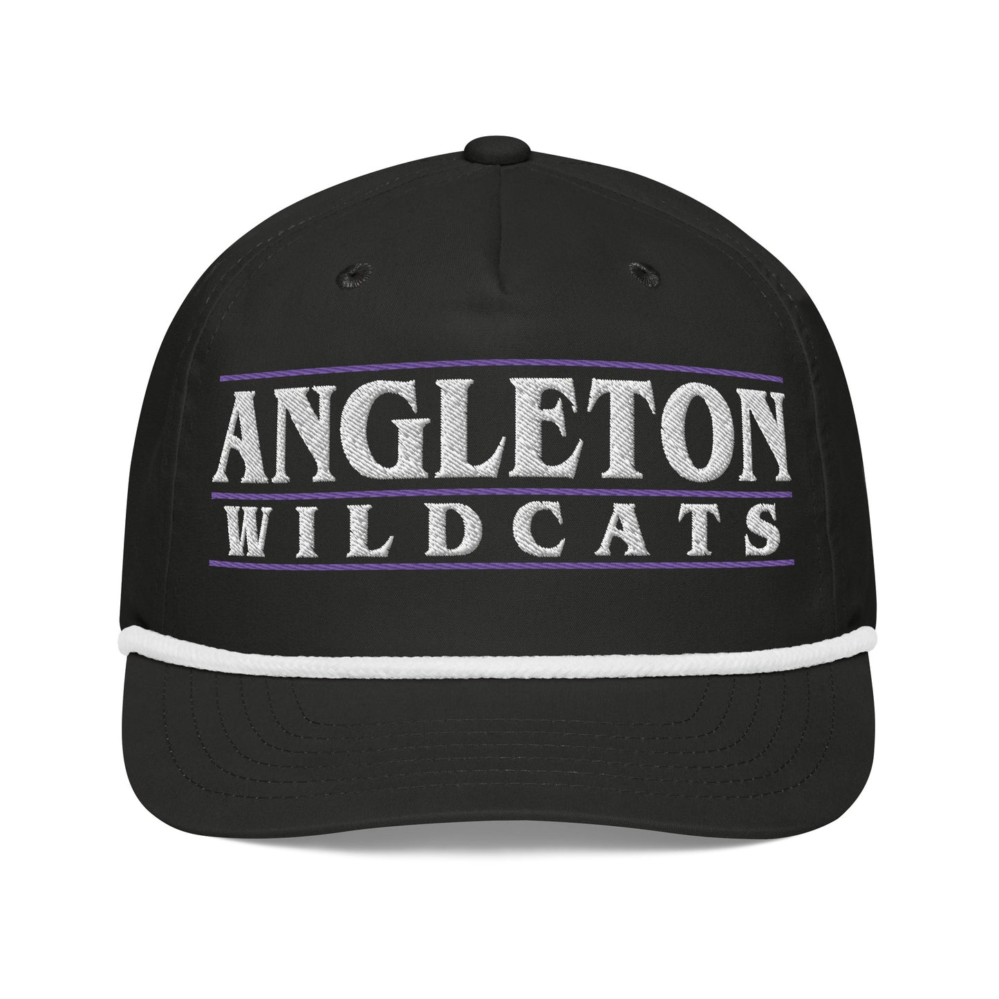 ANGLETON WILDCATS SNAPBACK ROPE HAT