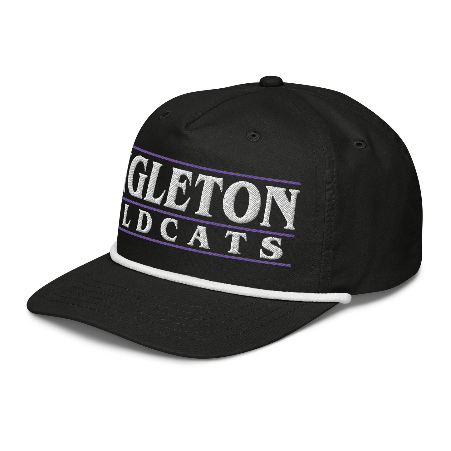 ANGLETON WILDCATS SNAPBACK ROPE HAT