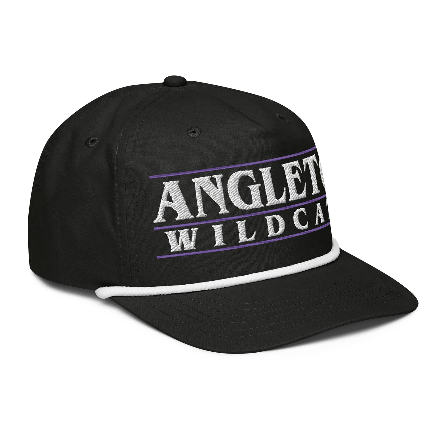 ANGLETON WILDCATS SNAPBACK ROPE HAT