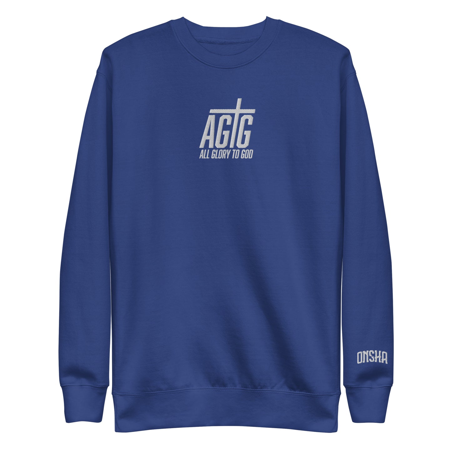 AGTG EMBROIDERED SWEATSHIRT